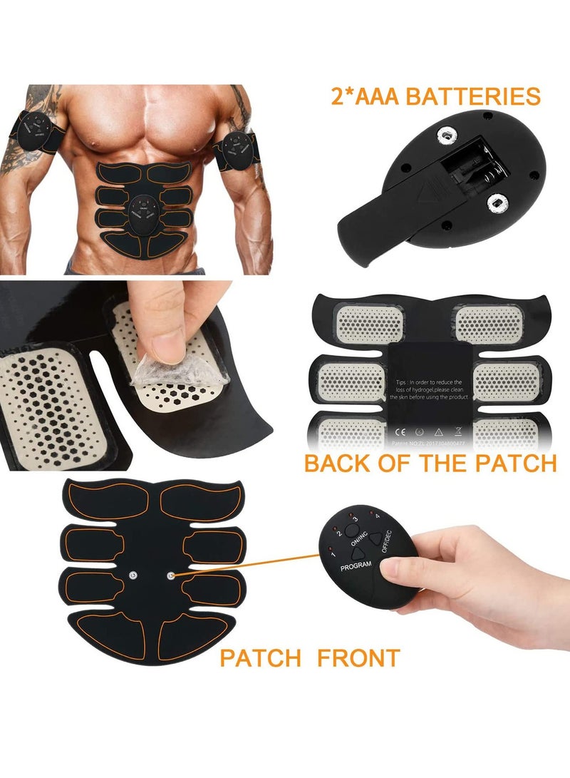 KASTWAVE EMS Training Device, Abdominal Muscle Trainer, Muscle Stimulator Abdominal Trainer, Portable Muscle Stimulator, for Abdomen, Arm, Leg Fitness Training Gear - Image 4