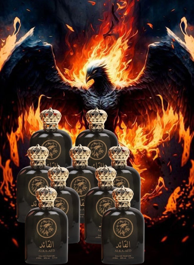 الفخر 9 قطع عطر القائد 100مل - Image 1