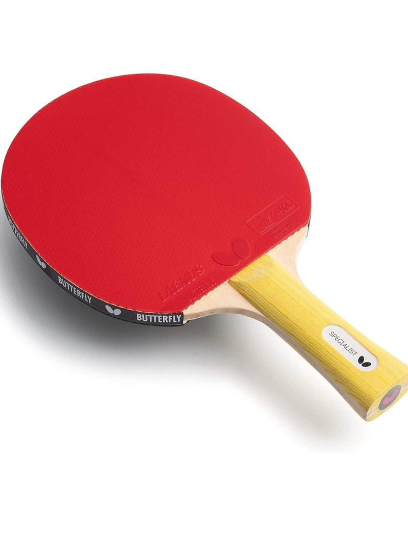 Butterfly Specialist FL Table Tennis Racket (Black/Red) 44906901008883 - Image 3