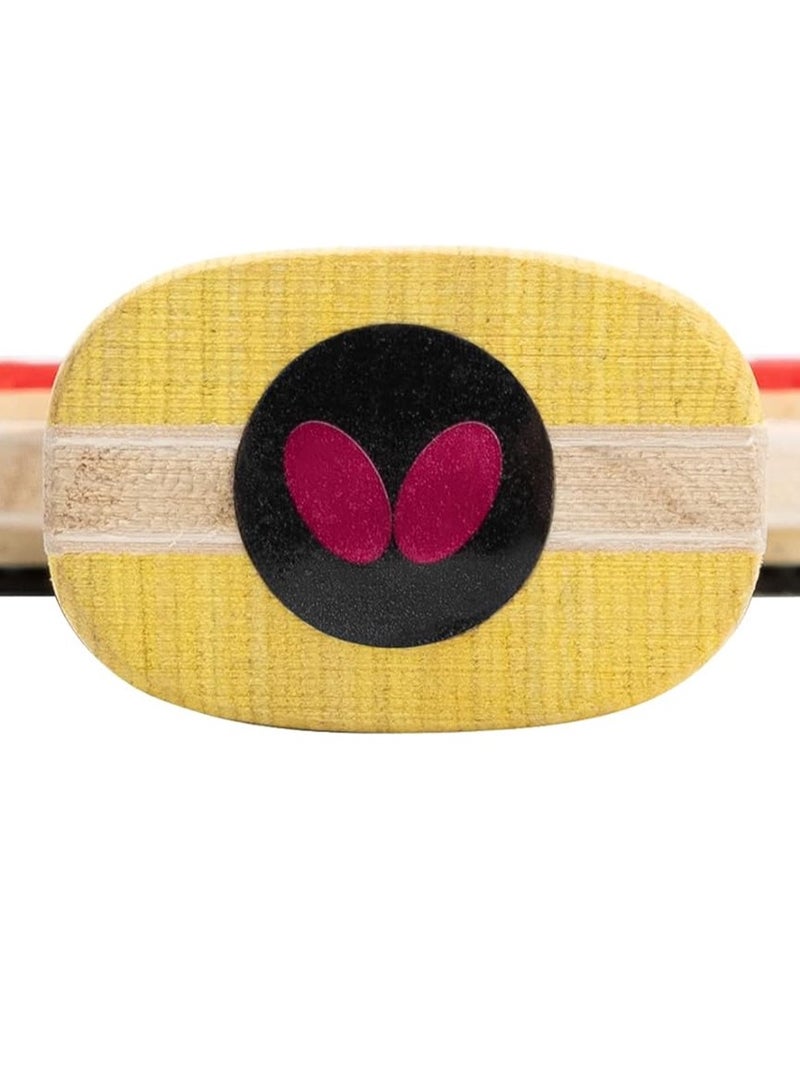 Butterfly Specialist FL Table Tennis Racket (Black/Red) 44906901008883 - Image 5