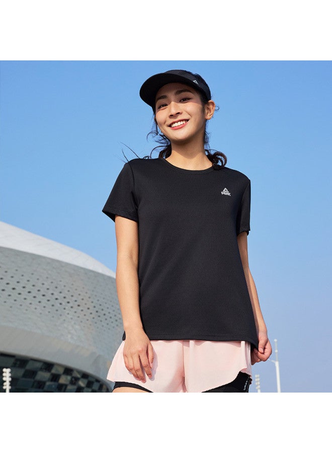 PEAK Round Neck Short Sleeve T-Shirt - Breezy Spring/Summer Lightweight Breathable Outdoor Running Sports Top For Women - Image 5