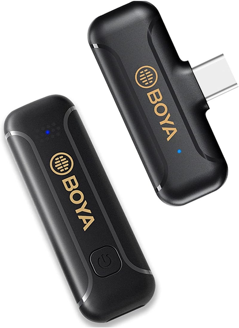 BOYA ميكروفون لاسلكي صغير BY-WM3T2-U1 2.4G لأجهزة USB Type-C  - Image 1