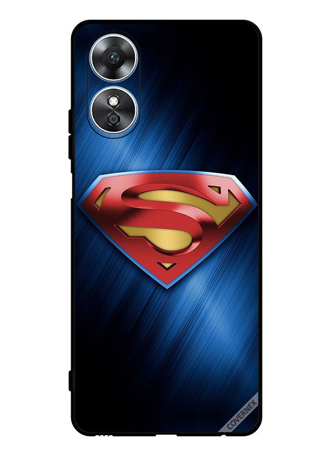 Covernex Protective Case Cover For Oppo A17 Superman Logo - Image 1