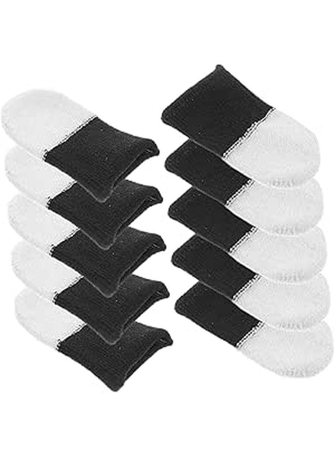 Ultra Thin Touchscreen Gaming Finger Sleeves 20pcs Black Sweat Resistant For Mobile Phones - Image 1