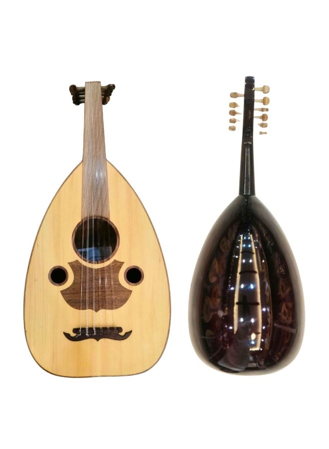 موسيقى الكرز عود موسيقي الجزيره وجه سيدار ظهر جوز أصابع جوز