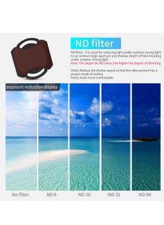 SYOSI ND Filters Set for DJI Avata 2 Accessories, 6 Pack Plastics Gimbal Camera Len Filters for DJI Avata 2 (CPL, UV, ND8, ND16, ND32, ND64)  - Image 5