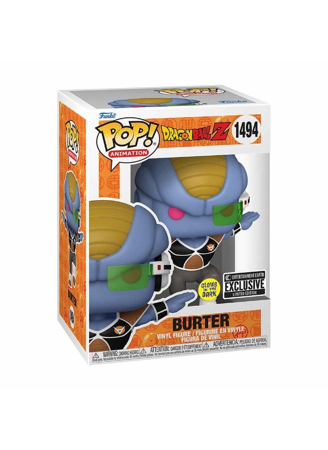 Funko - POP Animation Dragon Ball Z Burter Glow-in-the-Dark Vinyl Figure (12 cm) - Image 1