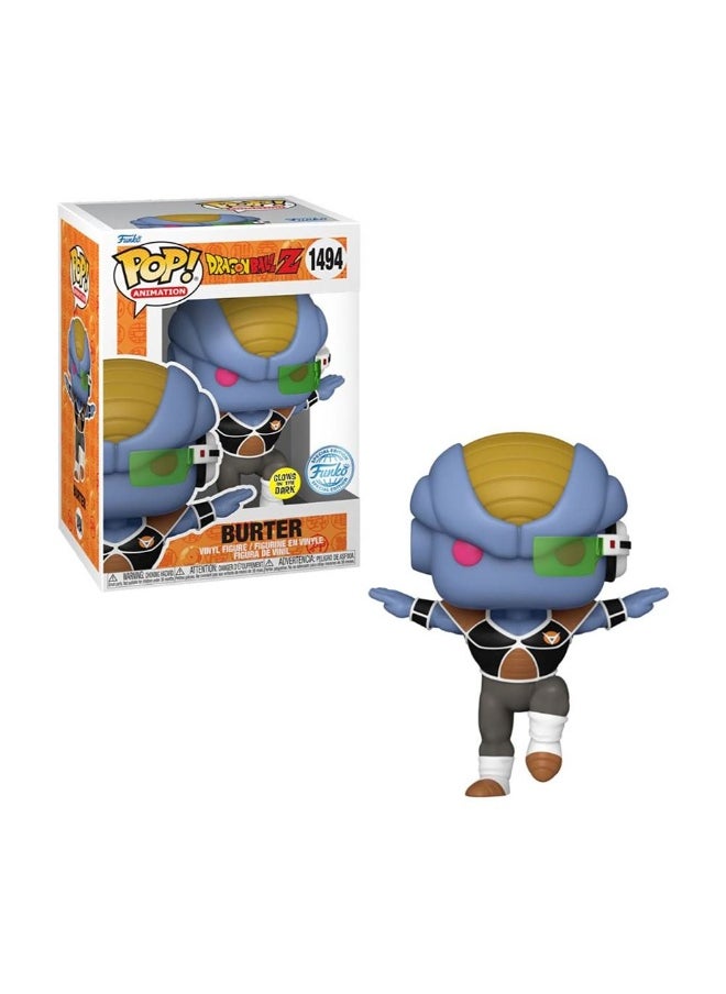 Funko - POP Animation Dragon Ball Z Burter Glow-in-the-Dark Vinyl Figure (12 cm) - Image 1