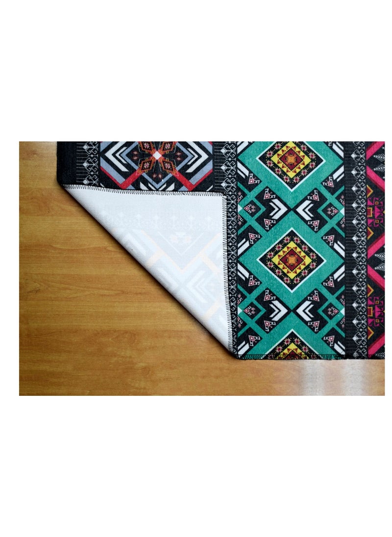 Mac Carpet - Arabesque  light weight runner Machine wash Size : 80x120 cm - Image 1