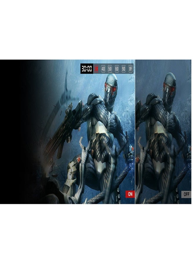 KOORUI - 31.5-Inch Curved Gaming Monitor 1500R QHD 2560 x 1440, Up to 170Hz Refresh Rate, 1ms Response Time, sRGB 100% Color Gamut, DCI-P3 90%, 3000: 1 Static Contrast, 16.7 Maximum Color, HDR10, Audio Interface, Tilt Adjustable, DisplayPort and HDMI, VESA Compatible, Eye Protection, Crosshair, Timer, Free-sync, G-sync Compatible | 32E6QC - Image 1