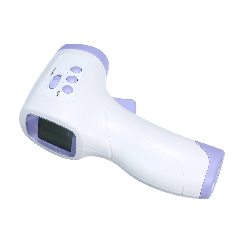 Non Contact Infrared Thermometer: Purple, 1 Second Fast Reading, Dual Body Surface Modes, ℃/℉ Switchable, Backlight LCD, Lightweight Portable Digital Thermometer for Home Medical Fever Detection & Sur - Image 5