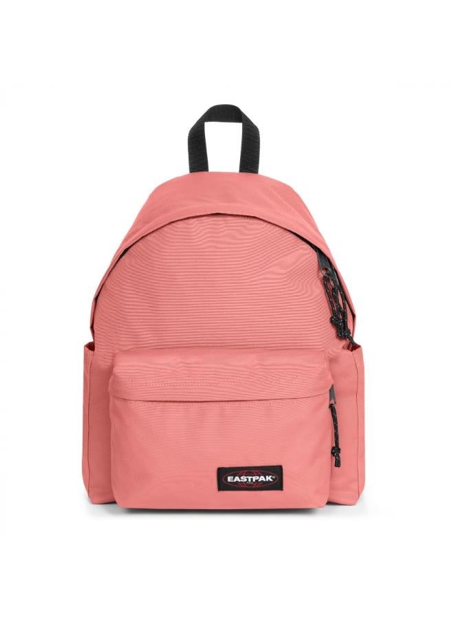 EASTPAK Day Pak'R Peach Pink Medium backpack with bottle holder and laptop sleeve - Image 1