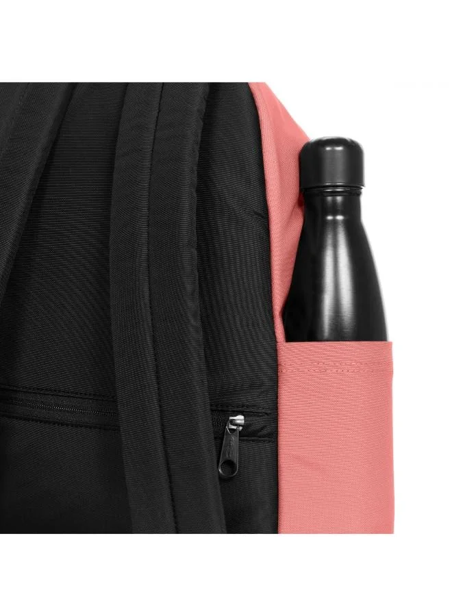 EASTPAK Day Pak'R Peach Pink Medium backpack with bottle holder and laptop sleeve