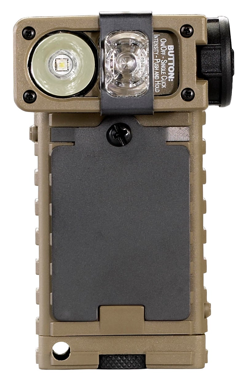 Streamlight فلاشلايت ستريملايت 14066 سايدويندر 55 لومن LED للإنقاذ مقاوم للماء مع (2) بطاريات AA قلوية في علبة، كايوتي - Image 2