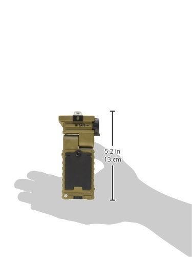 Streamlight فلاشلايت ستريملايت 14066 سايدويندر 55 لومن LED للإنقاذ مقاوم للماء مع (2) بطاريات AA قلوية في علبة، كايوتي - Image 3
