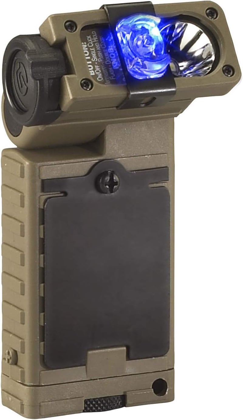 Streamlight فلاشلايت ستريملايت 14066 سايدويندر 55 لومن LED للإنقاذ مقاوم للماء مع (2) بطاريات AA قلوية في علبة، كايوتي - Image 4