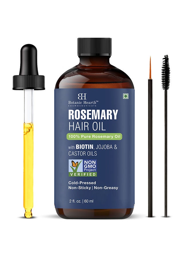 Botanic Hearth 100% Pure Rosemary Oil For Hair Growth 60ml - Image 1