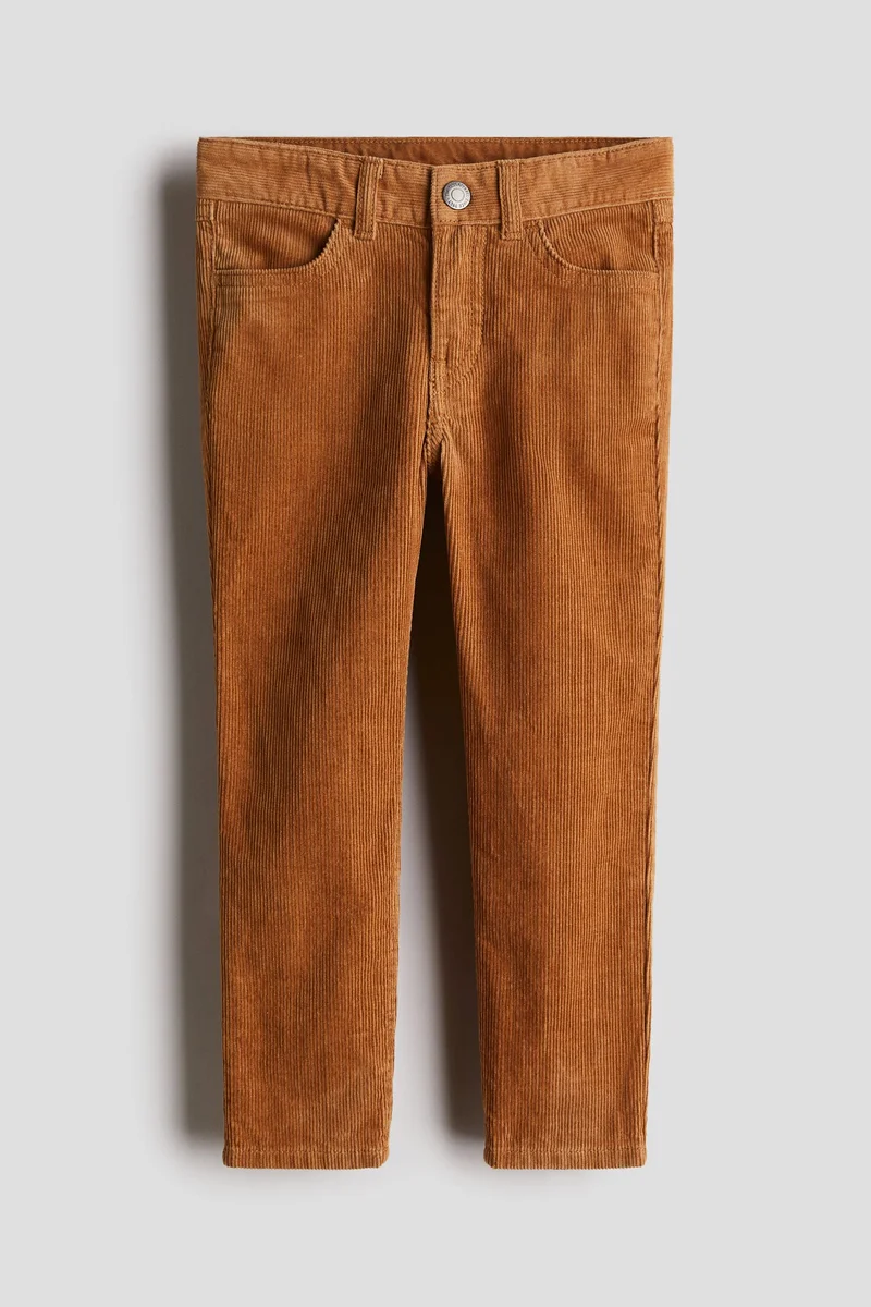 اتش اند ام Slim Fit Corduroy Trousers