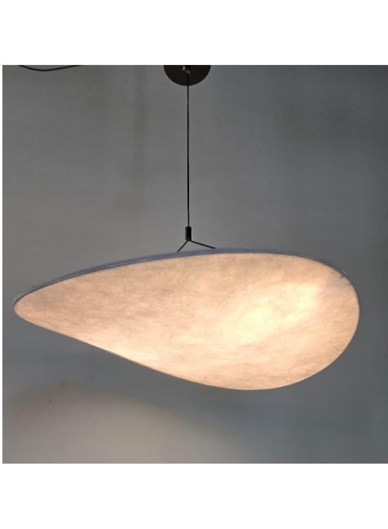 ثريا مودرن سحاب بتصميم عصري  إضاءة صفراء ليد 40 سم