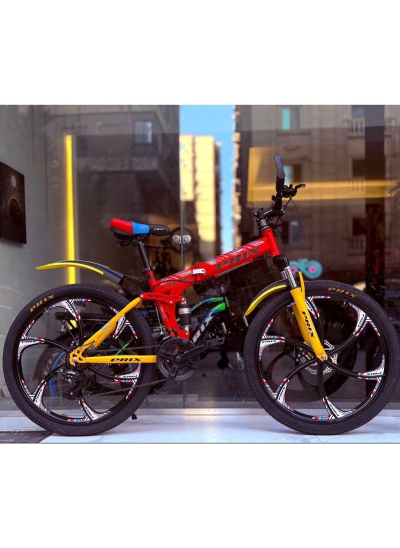 Forever - 26" Folding Bike – Compact & Versatile, Fits Riders 150-180 cm - Image 1