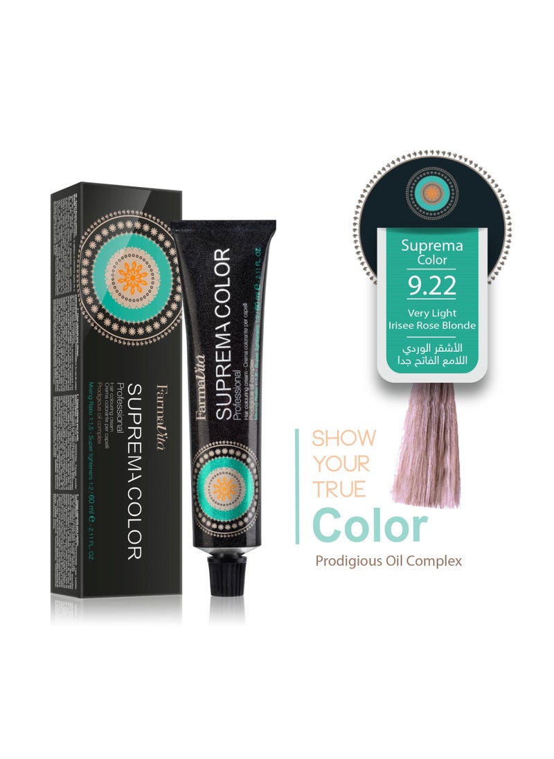 FarmaVita - Suprema Hair Colour 60 ml 9.22 - Image 1