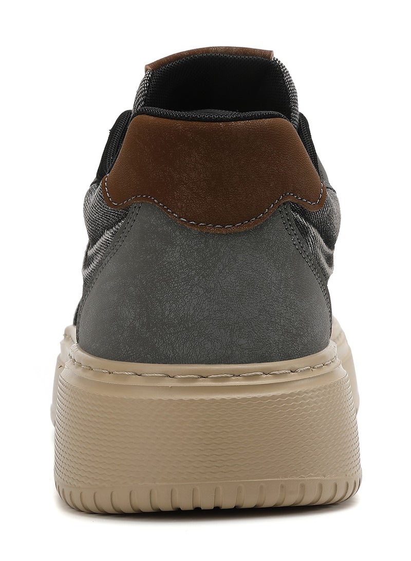 Sky View SKY VIEW Men's Fashion Shoes Casual Shoes For Men Non Slip Lace Up Platform Sneakers Cushioned And Lightweight Low Top Walking Shoes  - Image 4