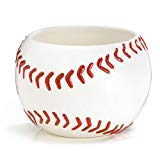 burton+BURTON Ceramic Baseball Planter Great for Kids Room,Sports Fans and Home and Office Decor - Image 2