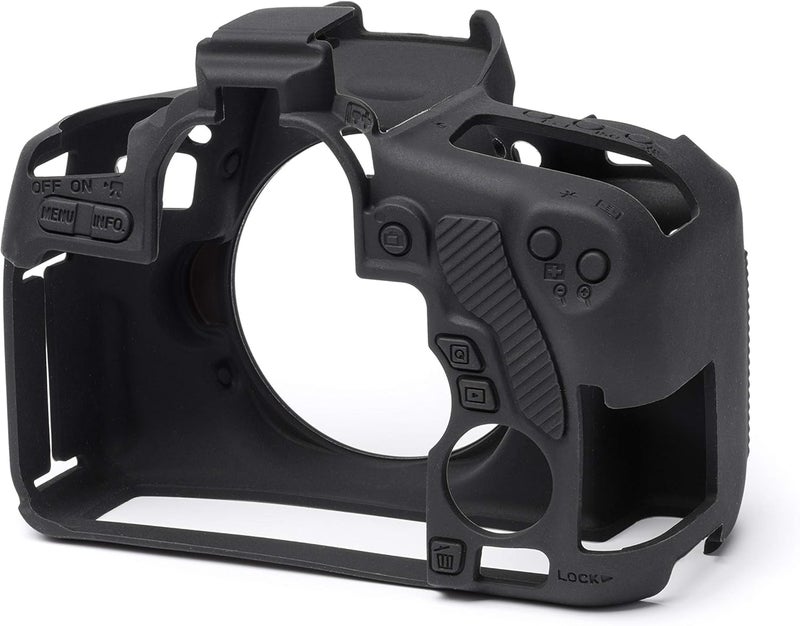 EasyCover Silicone Camera Case for Canon 760D / Rebel T6S - Black - Image 2