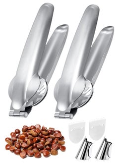 NajmStyle Stainless Steel Chestnut Opener - Multifunctional Chestnut Peeler and Opener (2pcs)  - Image 1