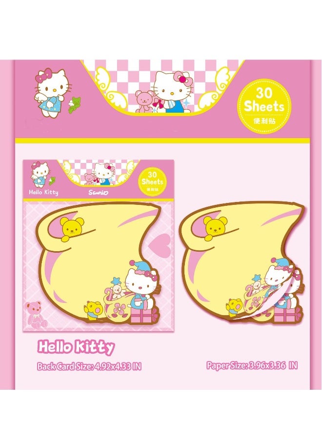 Generic 6 Pack Cute Sticky Notes Kawaii Sticky Notes Cute Stationary Cartoon Series Self-Stick Note Pads Fun Office Supplies Sticky Note Set for Office, School and Home(180 Sheets)  - Image 5