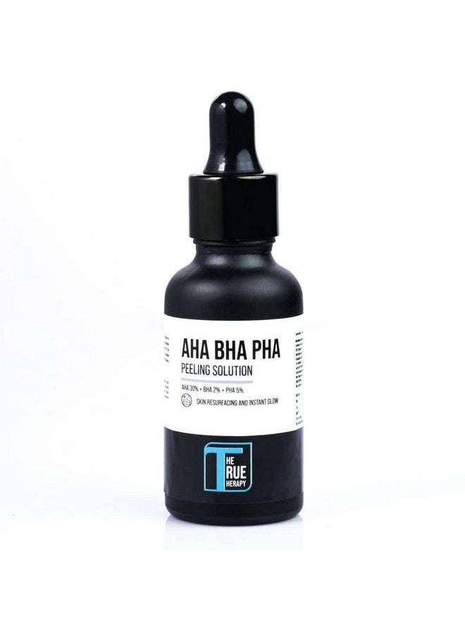 THE TRUE THERAPY High Strength Skin Peeling Solution With Aha 30% + Bha 2% + Pha 5% For Instant Glowing Skin 30 Ml  - Image 1