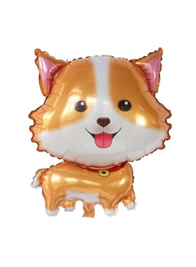 Atpata Funky Dog Birthday Celebration LETS PAWTY/WOOF/FUREVER YOUNG 16 INCH Text Foil Balloons Set (Dog Birthday Party) - Image 5