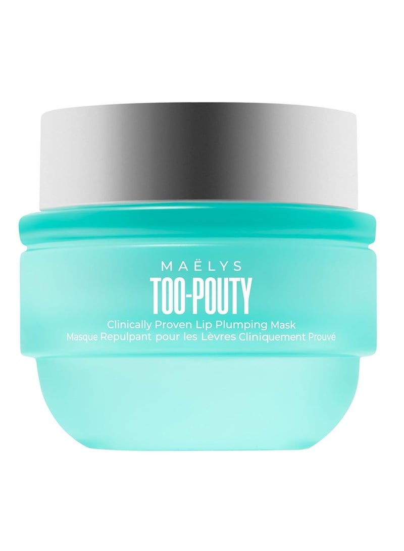 Maelys MAËLYS Cosmetics TOO-POUTY Clinically Proven Lip Plumping Mask - Helps Reduce The Appearance Of Fine Lines - Contains Adeplump to Plump The Look Of Lips - Image 1