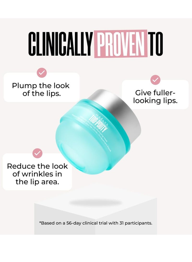 Maelys MAËLYS Cosmetics TOO-POUTY Clinically Proven Lip Plumping Mask - Helps Reduce The Appearance Of Fine Lines - Contains Adeplump to Plump The Look Of Lips - Image 4