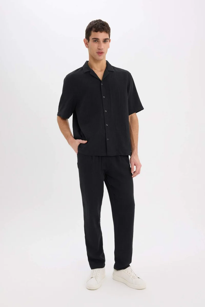 ديفاكتو Relaxed Fit Summer Short Leg Cotton Joggers