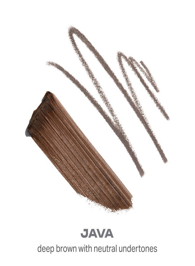 Morphe High Archiever Everyday Essentials Brow Kit - Precision Micro Eyebrow Pencil, Tinted Sculpting Brow Wax & 3-in-1 Brush for Shaping, Filling & Defining - Java (3 Count) - Image 2