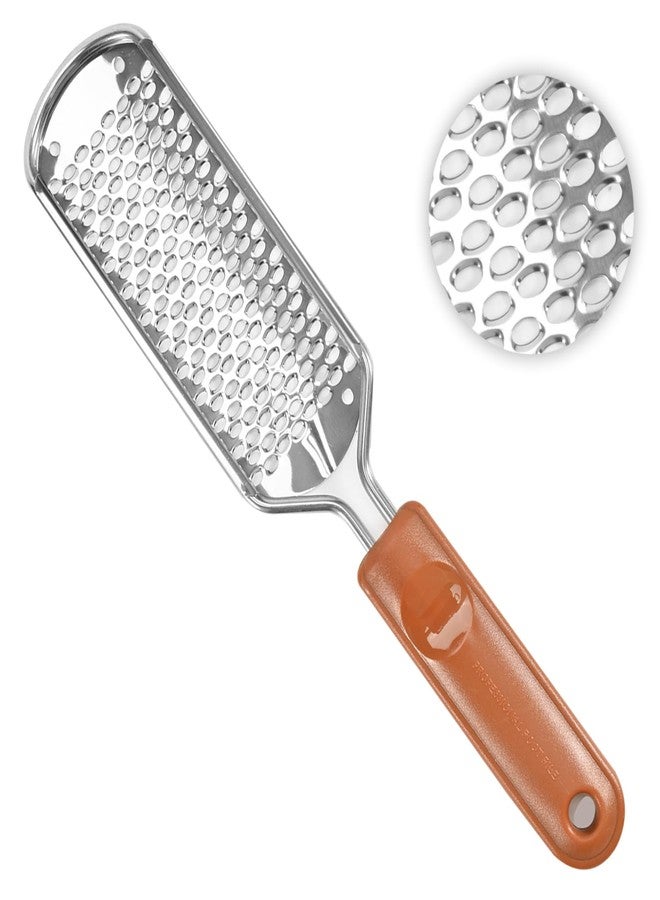 Untrytb Professional Foot Scrubber Dead Skin Remover, Pedicure Foot File Callus Removal, Heel Scraper for Cracked Heels, Microplane Cheese Grater for Feet, Foot Rasp for Hard Skin(T1) - Image 1