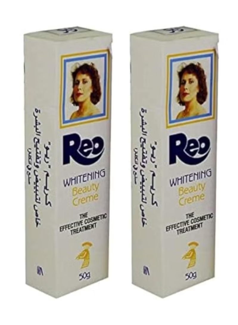 REO Two Pieces of Whitening Beauty Cream 50 grams