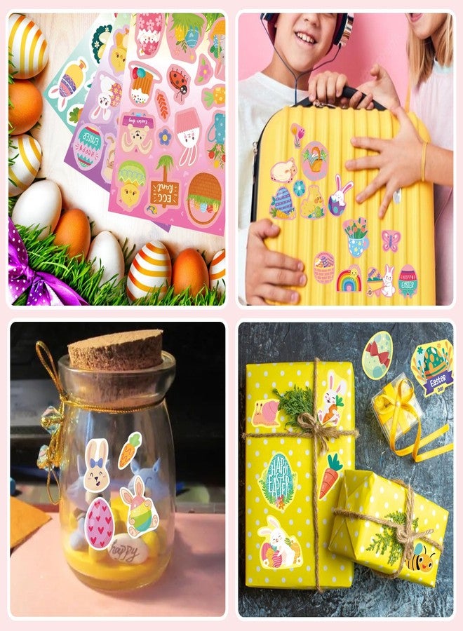 DUJAA 378 PCS Easter Stickers for Kids, Spring Stickers Assorted Easter Basket Stuffers,Teacher School Classroom Party Favors Supplies for Kids - Image 5