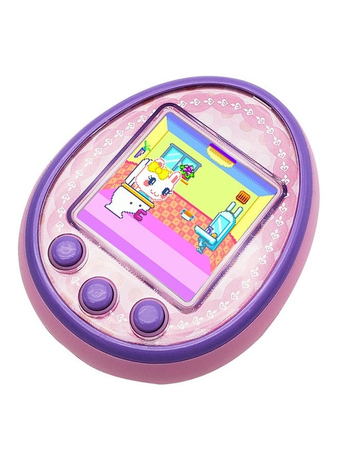 Cartoon Virtual Electronic Pet Game Interactive Toy Digital Retro Handheld with Colorful LCD Screen Customizable Characters Ideal for Kids and Adult