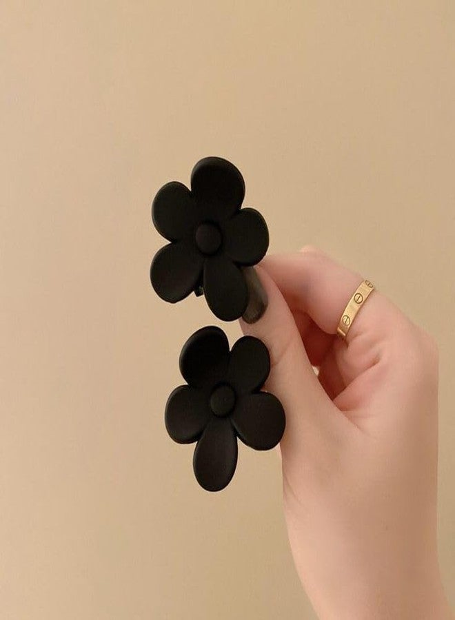 Xarnish Mini Hawaiian Flower Hair Clips For Women, Flower Hair Claw Clips Plumeria Claw Clips for Thin Hair Claw Clips for Thick Hair Beach Hair Accessories for Girls Multi Color - Pack of 6 - Image 3