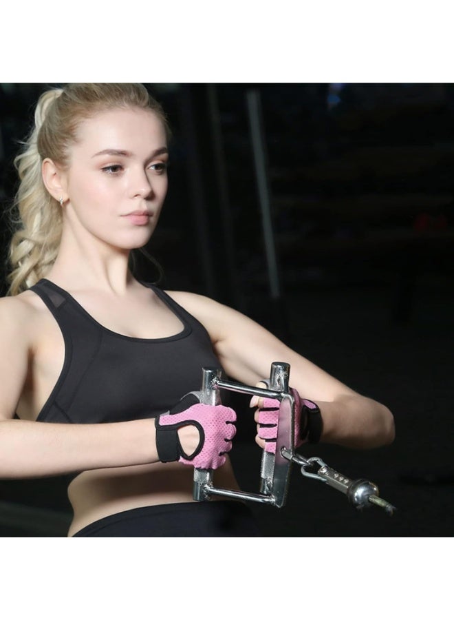 أس تس إل قفازات التمرين، قفازات تمرين رياضية بدون أصابع لرفع الأثقال مع ظهر مفتوح منحني، لرفع الأثقال، النساء والرجال - Image 2