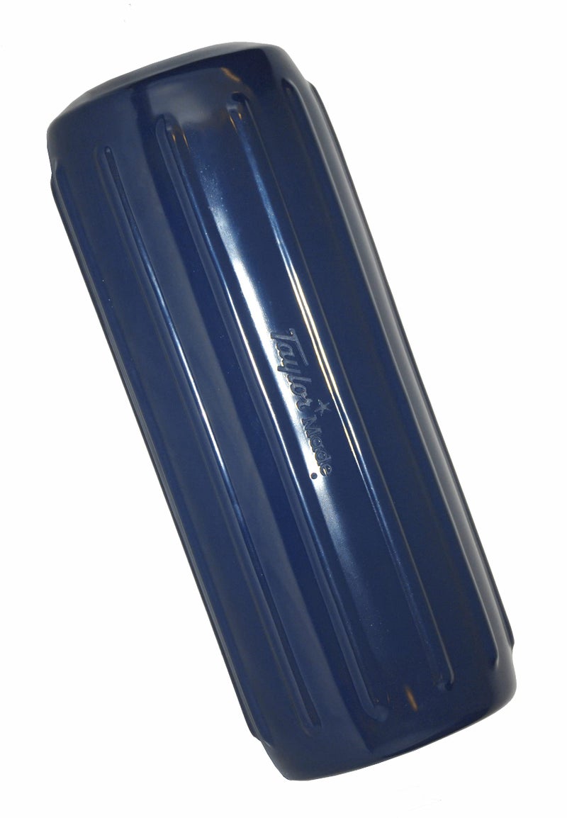 TaylorMade Taylor Made Big B Inflatable Boat Fender Captains Navy 6 x 15 EndtoEnd Line Passage Fits 58 Rope Hangs Horizontally or Vertically Ribbed Needle Valve MarineGrade Vinyl 571025 - Image 2