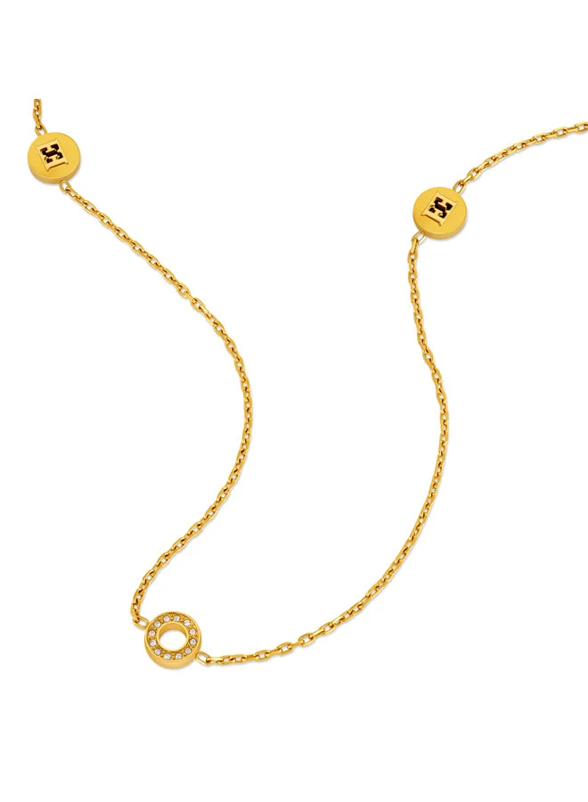 Escada Anna Gold Plated 316L Stainless Steel Chain Necklace for Women