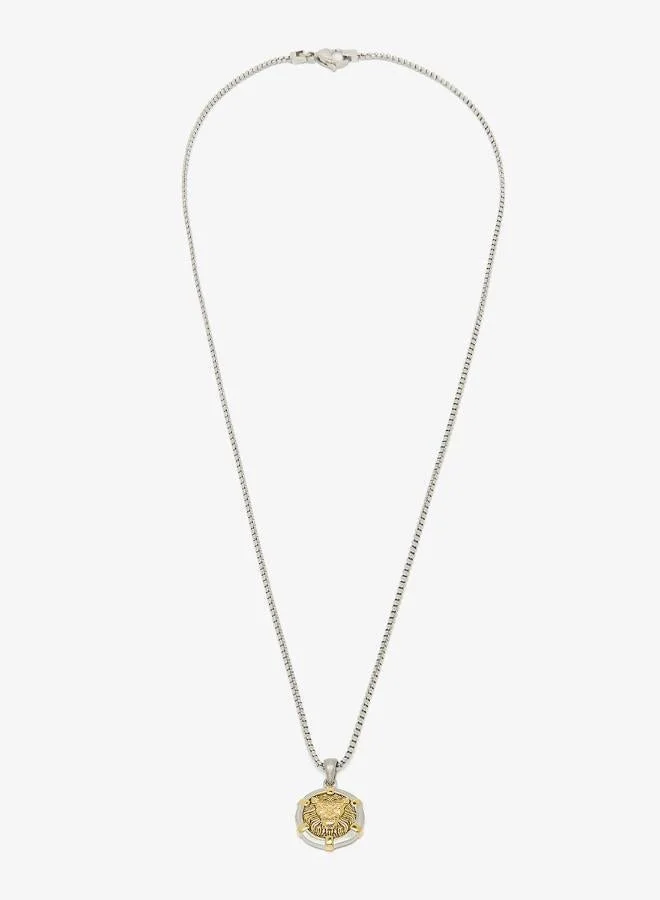 GUESS 26 Inch Lion Legacy Necklace