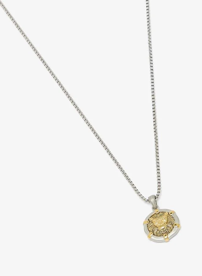 GUESS 26 Inch Lion Legacy Necklace