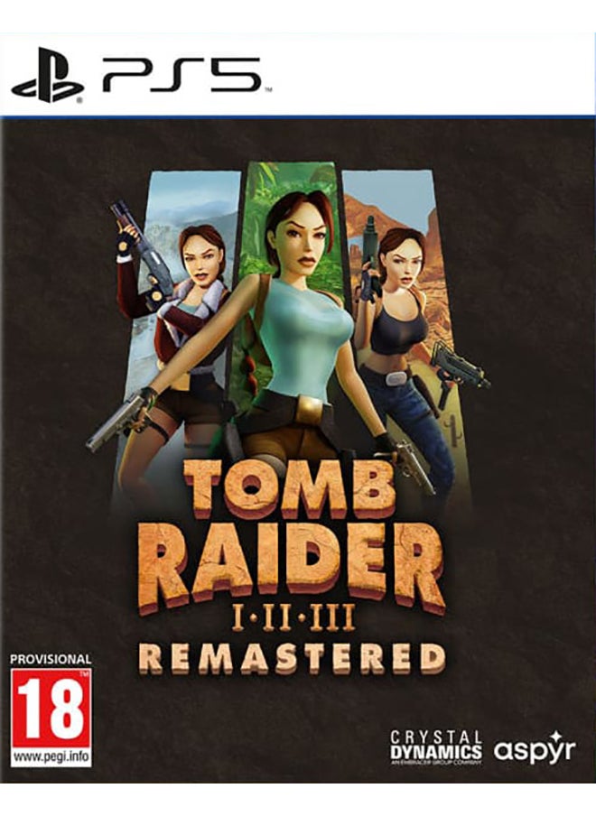 aspyr Tomb Raider I-III Remastered Starring Lara Croft - PlayStation 5  - Image 1