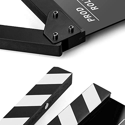 Sedremm Dry Erase Director's Film Movie Clapperboard Slate for Film TV MovieCut Action Scene (10x12in/24.5x30cm) - Image 5