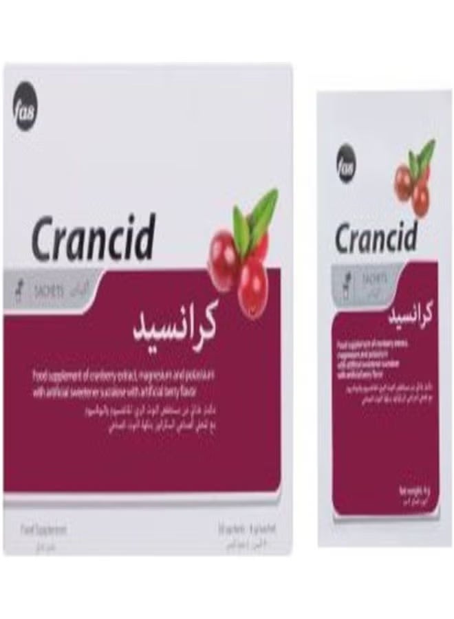 fas Crancid 30 Sachets Cranberry Extract - Image 2