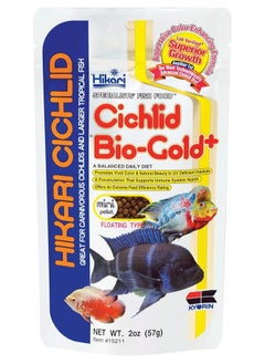 Hikari HIKARI Cichlid Bio-Gold + Mini Pellets Floating Type Fish Food ( 57g)  - Image 1